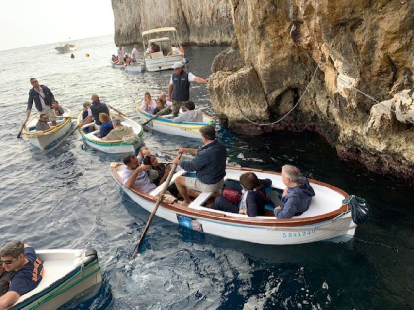 From Sorrento: Capri and Blue Grotto Day Tour - Mamma Mia Road views on the way to Anacapri