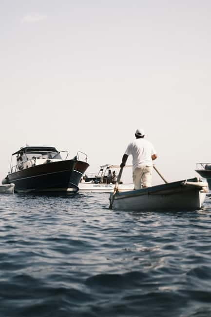 From Sorrento: Capri Boat Cruise with Swimming and Prosecco - Green Grotta, White Grotta, and Faraglioni: what you are really seeing