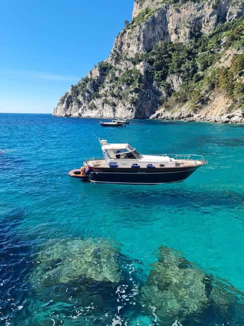 From Sorrento: Capri Boat Tour with Blue Grotto Visit - On-board food, drinks, and small comforts that reduce hassle