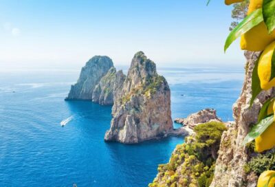 Capri Boat Tour with Snorkeling & Drinks