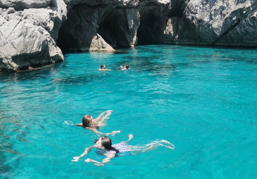From Sorrento: Capri Boat Trip with City Visit & Swim Stops - Capri center free time for about 3 hours: walking, shopping, and realistic pacing