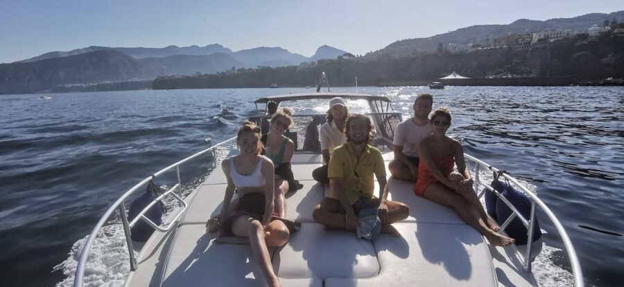 From Sorrento: Capri Boat Trip with Snorkeling and Drinks - Meeting at Bar Ruccio and What to Expect With Massimo