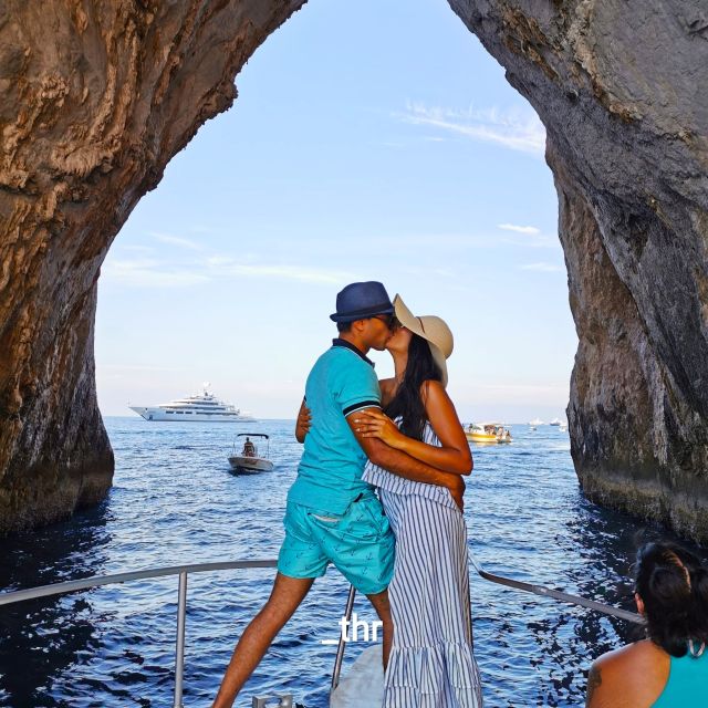 From Sorrento: Capri Boat Trip with Snorkeling and Drinks - Faraglioni, Malaparte, and the Best Water-Level Photo Angles