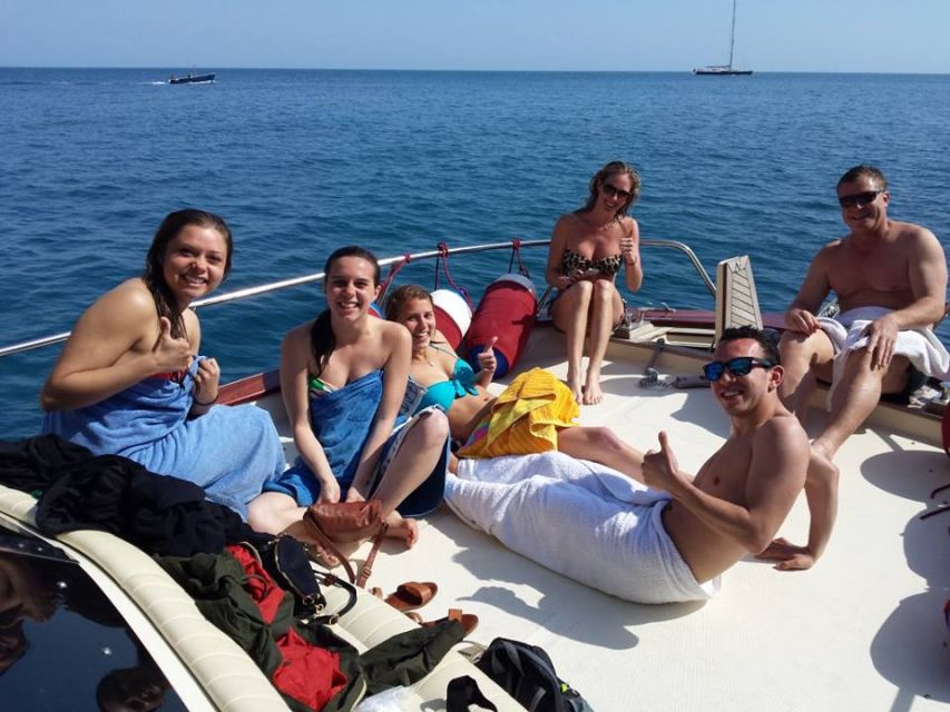 From Sorrento: Capri Guided Boat Tour - Lunch, Drinks, and Onboard Comfort You Can Actually Use