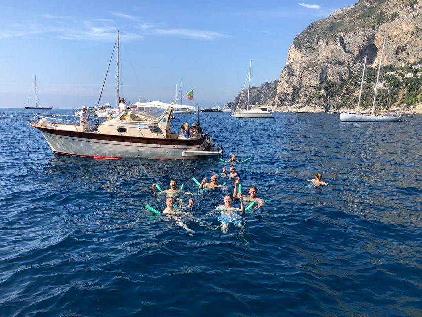 From Sorrento: Capri Island Day Trip with Boat Cruise - Anacapri included in the plan: photo stops plus optional exploration
