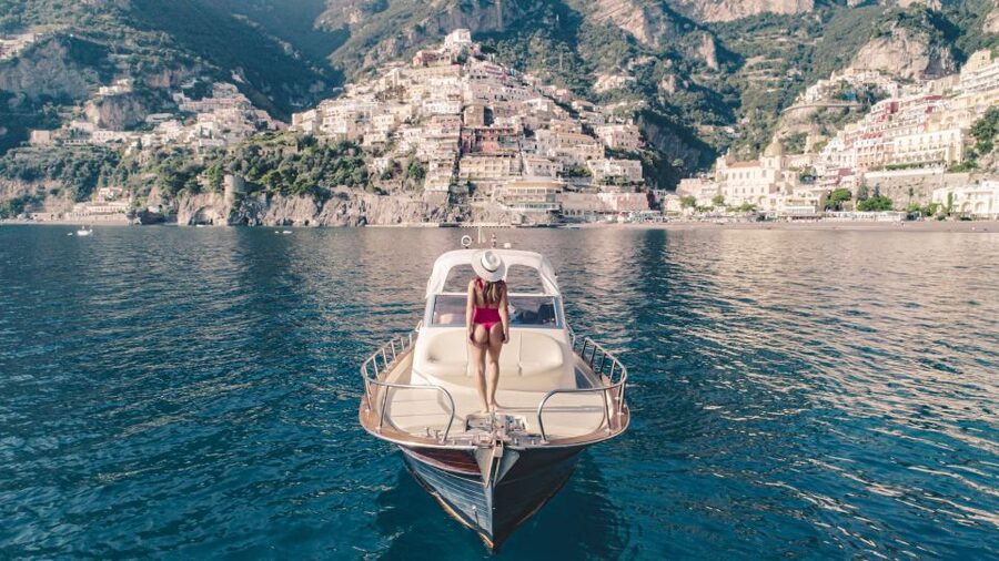 From Sorrento-Capri or Positano: Capri & Positano Boat Tour - Cave stops: White, Green, Blue, and the Heart and Champagne caves