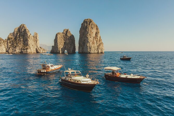 From Sorrento: Capri & Positano Private Boat VIP Tour - Morning cruise: the coastline you came for, from a boat window