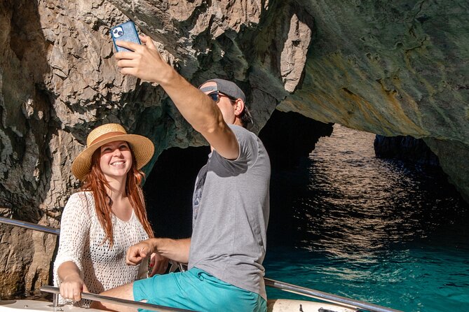 From Sorrento: Capri & Positano Private Boat VIP Tour - Positano stop: swim, then walk the vertical town for an hour