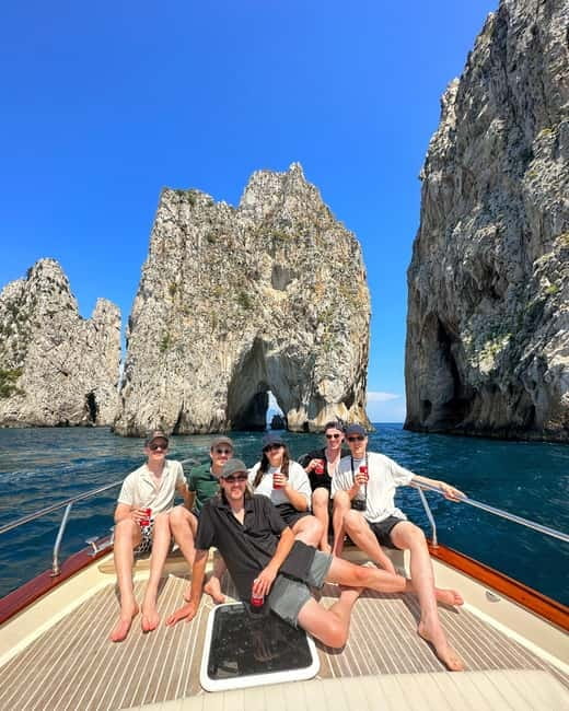 From Sorrento: Capri Small Group Boat Day Tour - Blue Grotto: The Fee, the Waiting, and How to Not Get Frustrated
