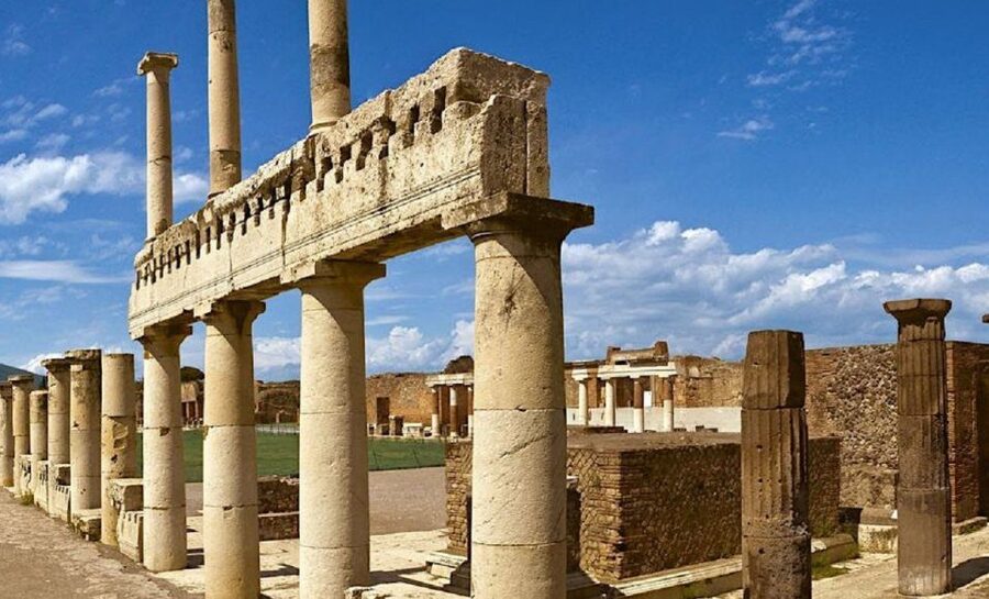 From Sorrento: Day Tour to Pompeii Ruins and Mount Vesuvius - Vesuvius crater rim walk and Bay of Naples views