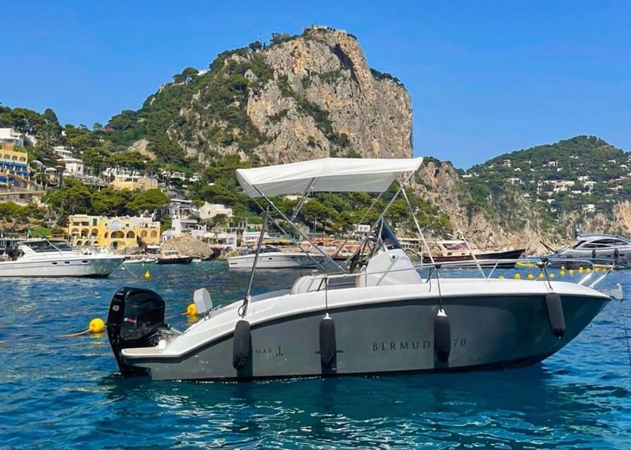 From Sorrento: Discover the island of Capri by private boat - Swimming and snorkeling stops that break up the day