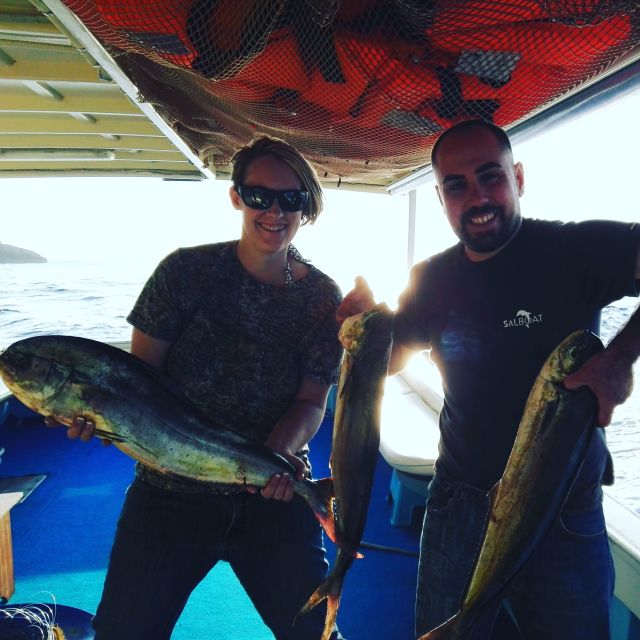From Sorrento: Fishing in Capri with Lunch - Free Time on the Island of Capri (Plus Limoncello on the Way Back)