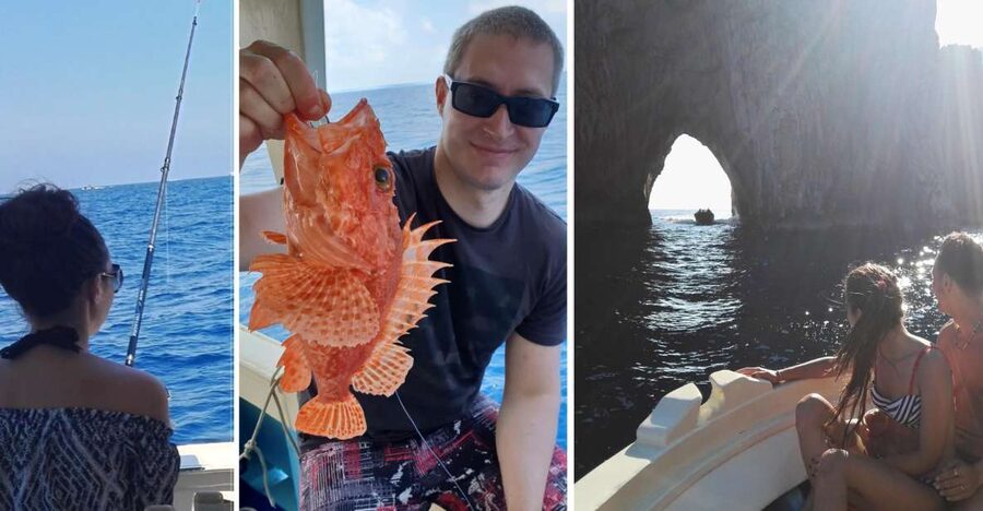 From Sorrento: Fishing in Capri with Lunch - From Sorrento Pickup to Launching Out on Capri Waters