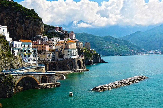 From Sorrento: Full day Tour of Positano, Amalfi and Ravello - From Sorrento at 8:15am: small-group comfort on a long coastal drive