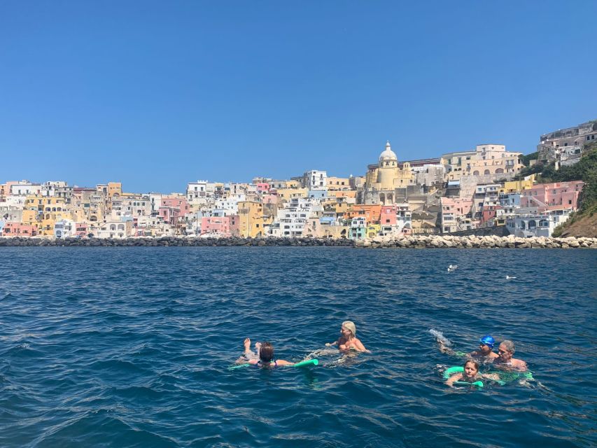 From Sorrento: Ischia and Procida Boat Tour with Snorkeling - Procida main harbor time: what you can do with your free hours