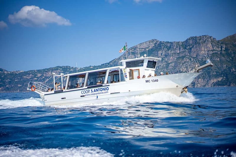 From Sorrento/Nerano: Amalfi and Positano Boat Tour - From Sorrento pickup to Nerano marina, the day starts organized