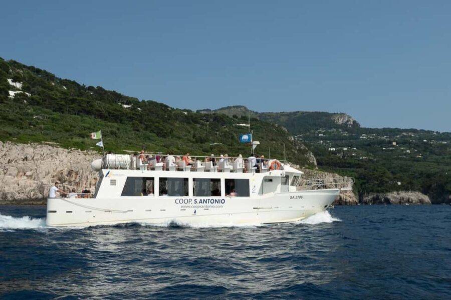 From Sorrento/Nerano: Capri Island Cruise with Guide Onboard - Key highlights you will actually feel