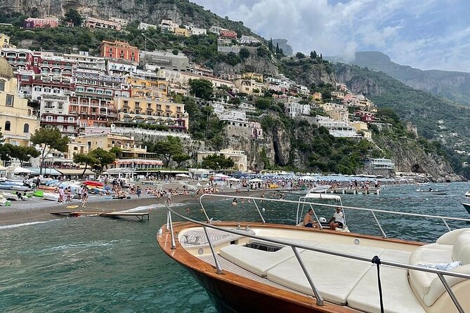 From Sorrento or Positano: Amalfi Coast Private Boat VIP Tour - Swimming in Blue Water, Plus a Real Break From Walking