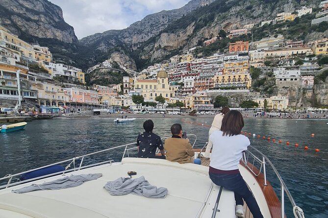 From Sorrento or Positano: Amalfi Coast Private Boat VIP Tour - Onboard Comfort: Restroom, Shower, and the Pro Team