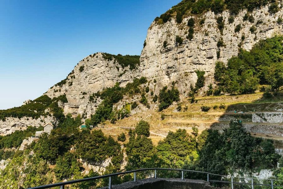 From Sorrento: Path of the Gods Guided Hike with Transfers - Path of the Gods, but with the hard parts handled