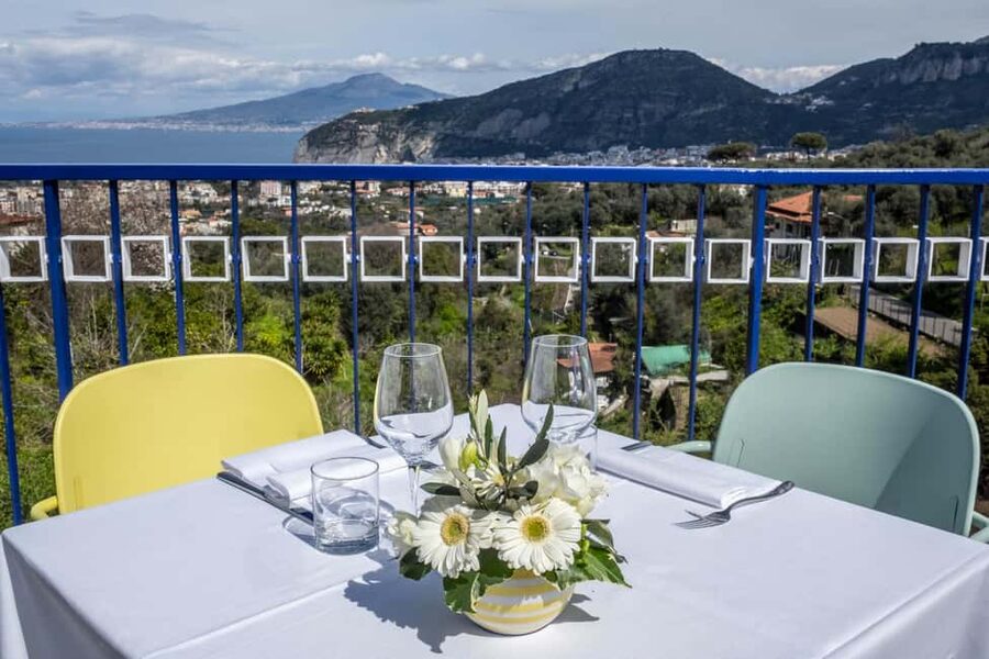 From Sorrento: Pizza-Making Class w/ View of Mount Vesuvius - The Frantoio Gargiulo Stop: Oils, Balsamic, and a Taste of What’s Local