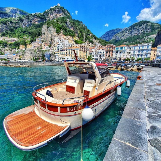 From Sorrento: Positano and Amalfi Boat Trip with Transfer - Yacht Cruising Time, Plus the Stops That Make the Coast Feel Real