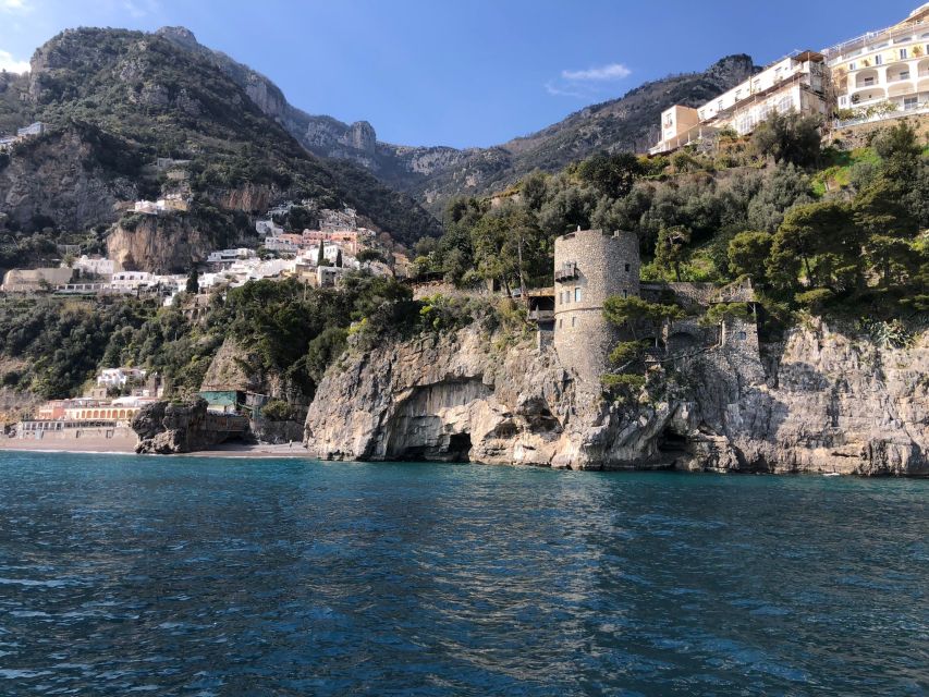 From Sorrento: Positano and Amalfi Coast Private Day Cruise - More water time after Positano: scenic views and a chance to swim again