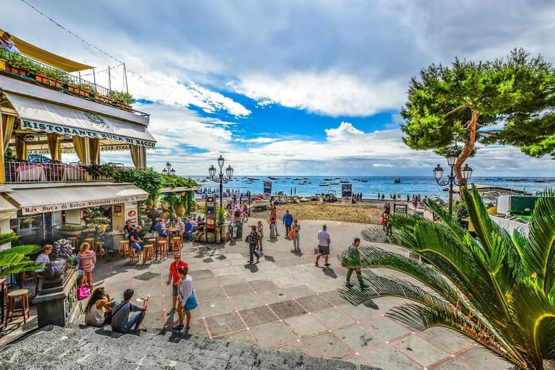 From Sorrento: Positano Mini Cruise - The 70-minute ferry ride: Amalfi Coast scenery from a front-row seat