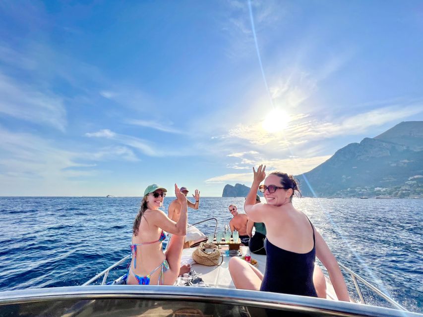 From Sorrento: Positano Private boat tour Full day - Li Galli Island swim stop: the moment you came for