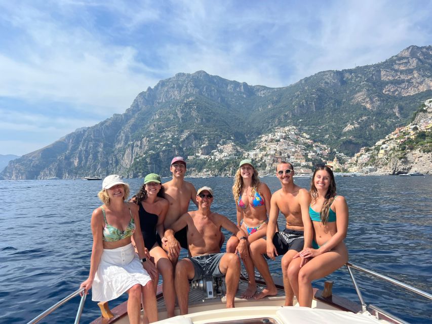 From Sorrento: Positano Private boat tour Full day - Positano by boat, plus real time in town