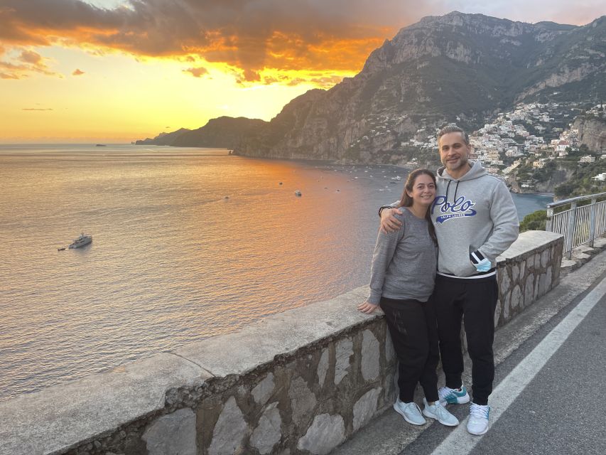 From Sorrento: Private Amalfi Coast Sunset Tour by car - Positano at Golden Hour: Seaside Views and Time to Wander