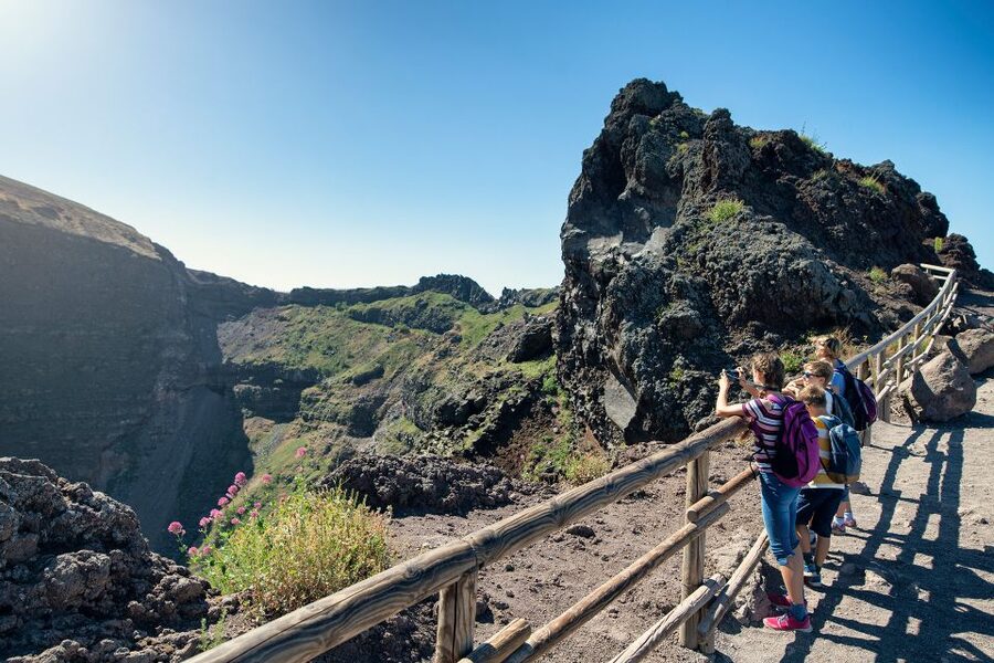 From Sorrento: Semiprivate Vesuvius Tour - Drivers, Transfers, and the Human Part of the Day