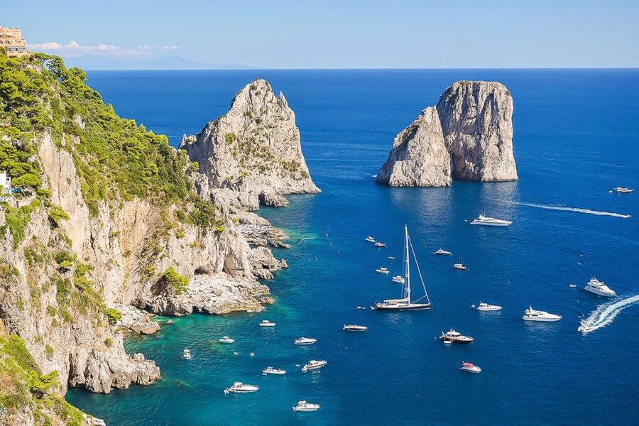 From Sorrento to Capri and Positano: Private Boat Tour - Docking in Positano: cliff views plus actual walking time