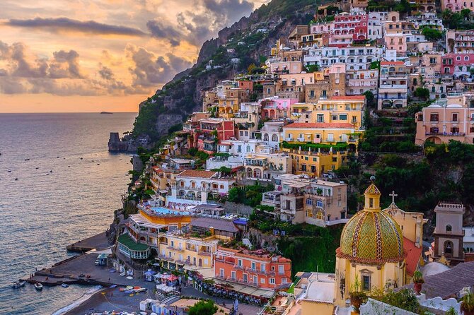 Full-Day Amalfi Coast Experience from Sorrento, Naples or Salerno - Positano: the steep walkways, ceramics, and a perfect first hit