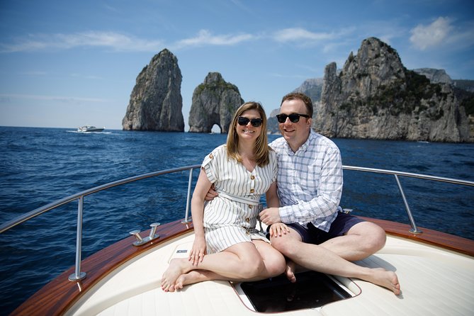 Full Day Cruise: Capri and Positano from Sorrento - Spiaggia di Tordigliano swim stop: calm water time on the return
