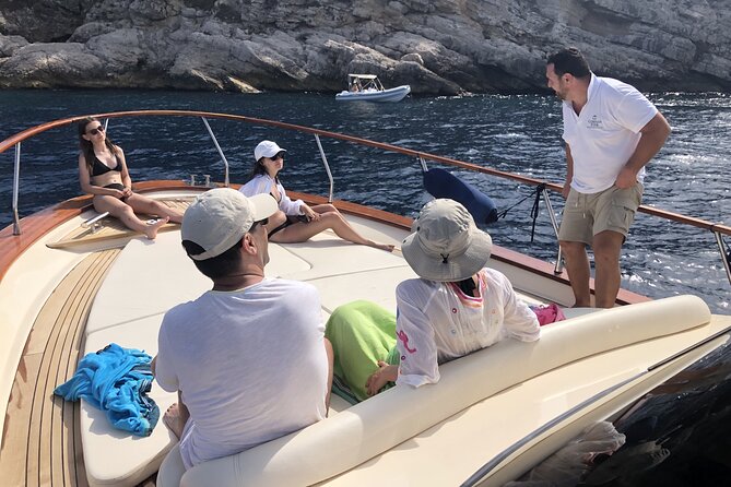 Full-Day Private Capri Cruise from Sorrento - Island of Capri by Sea: Grottos, Stalactites, and the Coastline Views