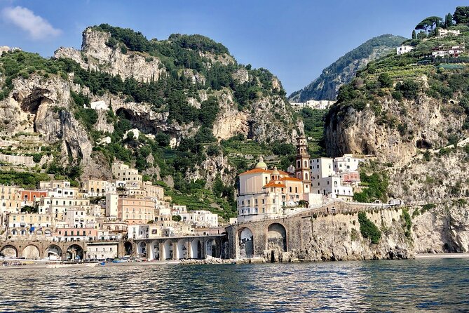 Full-Day Private Guided Tour to Amalfi Coast by Boat - Pricing and group comfort, up to 8 people on the water
