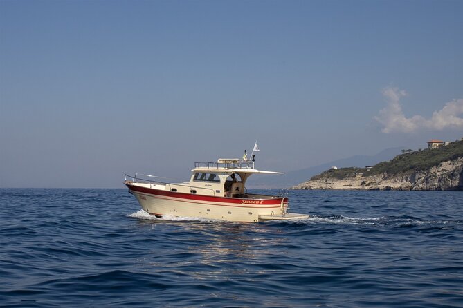 Group Capri tour , visit of caves, fishing legend and swimming - Capri by boat with a fishing focus, not just cave chasing