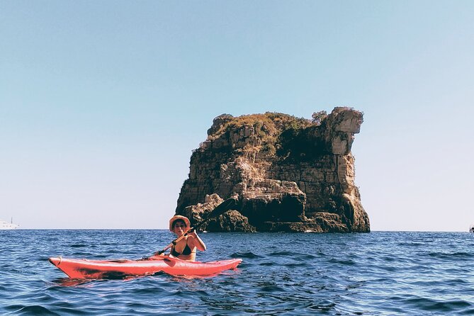 Guided Kayak Walk in Crapolla - Paddling From Marina del Cantone, Where the Coast Turns Into a Maze