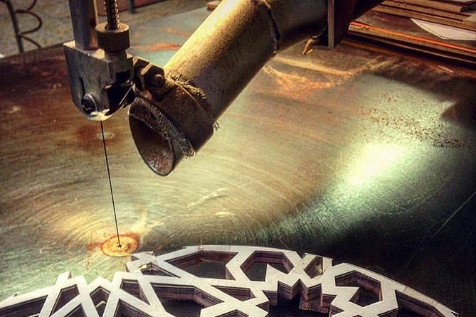 Inlaid wood Factory Tour - Price and value for a private 1.5 hour inlaid wood craft workshop