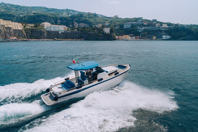 Ischia and Procida Private Yacht Tour from Sorrento - Green Grotto: the swim and snorkeling moment