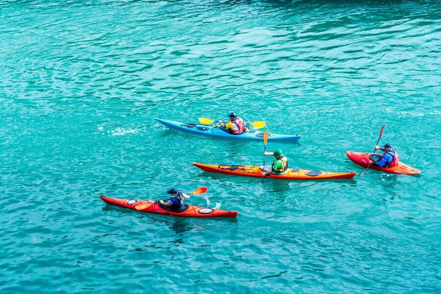 Kayak experience - Meet Francesca, Umberto, and Mario: How the Tour Runs