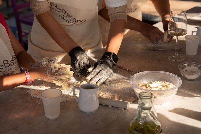 Pasta & Traditional Sorrento Cuisine with Pickup - 100% Hands On - Wine, Limoncello, and the Family-Style Meal at Chez Barone
