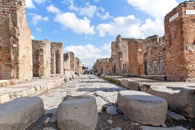 Pompeii and Naples with guide all day and tickets included - Pompeii Archaeological Park with original streets under your feet