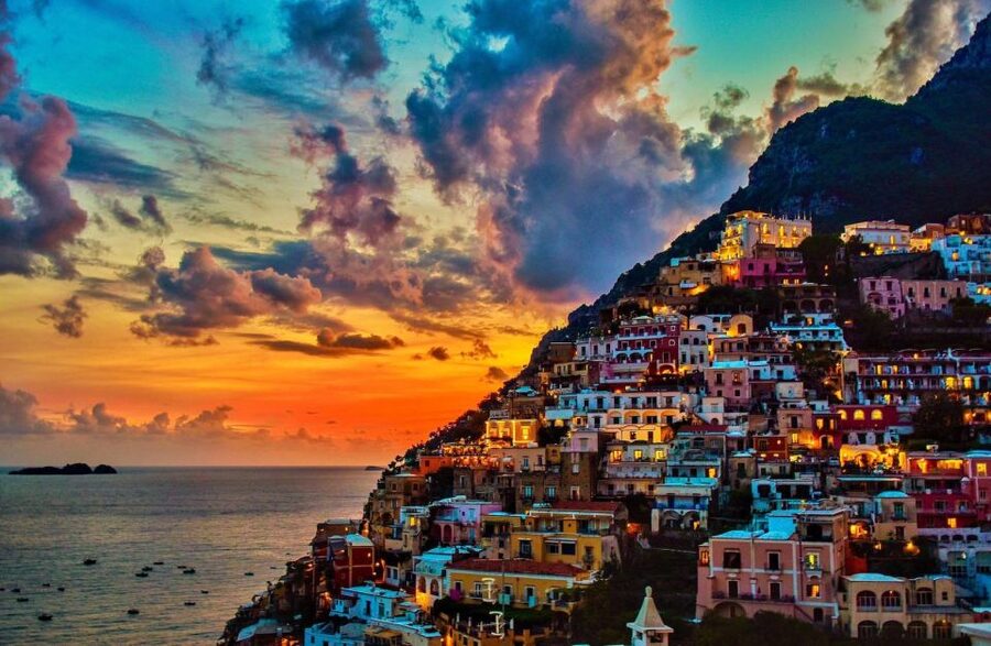 Positano, Amalfi and Ravello Sharing Tour from Sorrento - Ravello one hour: Villa Rufolo area plus Piazza Vescovado viewpoints
