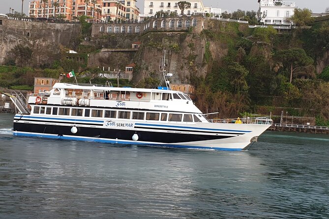 Positano & Amalfi Day Cruise From Sorrento, Seiano or C.Stabia - Key Points at a Glance