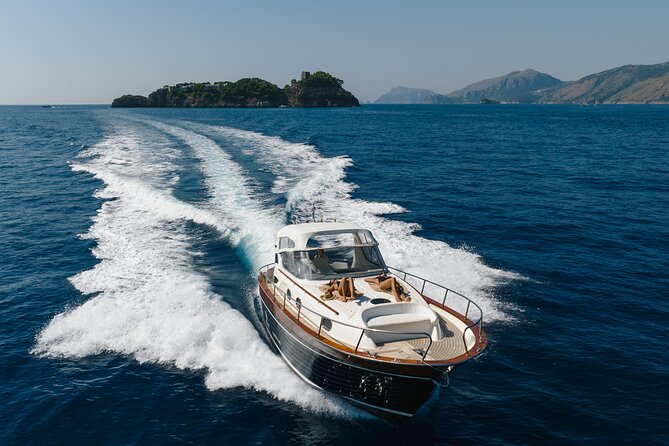 Private Amalfi Coast Tour in a Apreamare 38ft DIAMOND Boat - Li Galli and the Capri viewpoint: legends, sea views, and dolphin chances