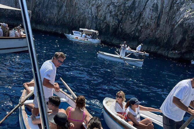 Private Boat Excursion from Sorrento to Capri and Faraglioni - Natural Arch and Villa Malaparte: quick stops that set up the best views