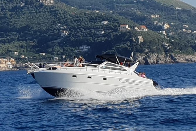 Private boat excursion to Capri from Sorrento - 7 hours - Villa Jovis From below, Tiberius’s Capri power spot