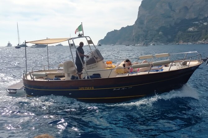 Private boat tour Capri Full day - Your private boat day on a Gozzi Sorrento, not a crowded ferry